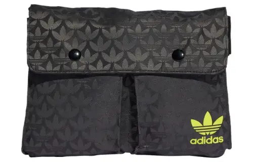 Adidas Originals Adidas Recycled Material Jacquard One Shoulder Handbag Regular Women's Black