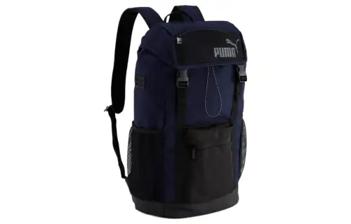 PUMA Polyester Backpack Unisex Marine Blue