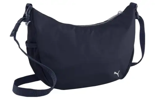 PUMA Fabric Hobo Bag, Crescent Bag, Crossbody Bag, Shoulder Bag Unisex Marine Blue