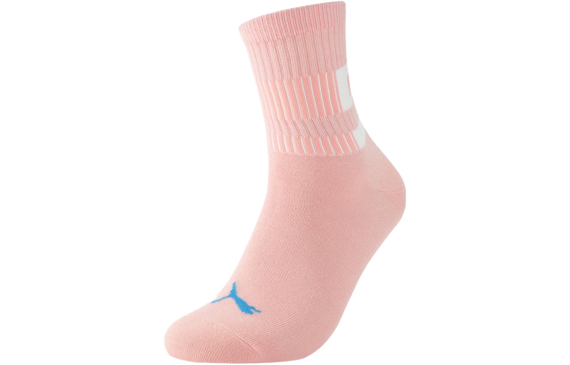 PUMA Crew Socks Unisex 1 Pack Pink
