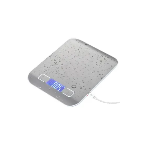 Vertex Stainless Steel Rechargeable Kitchen Scale Home Electronic Scale Weight Scale/Body Fat Scale LE1022012