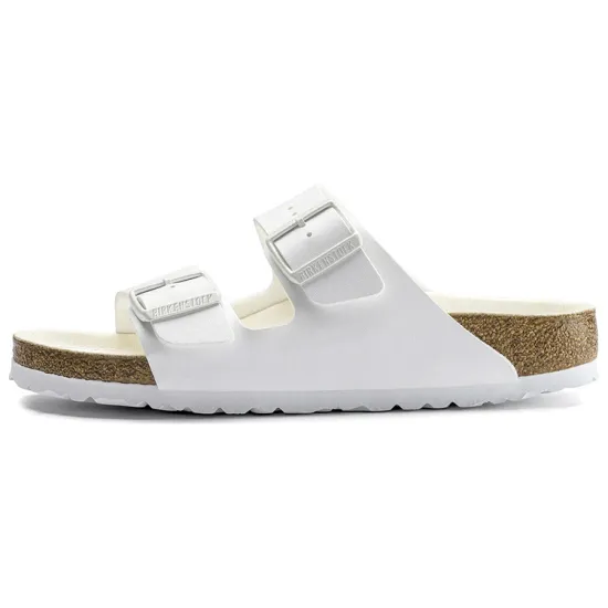 Birkenstock Arizona Birko Flor Narrow Fit 'White'