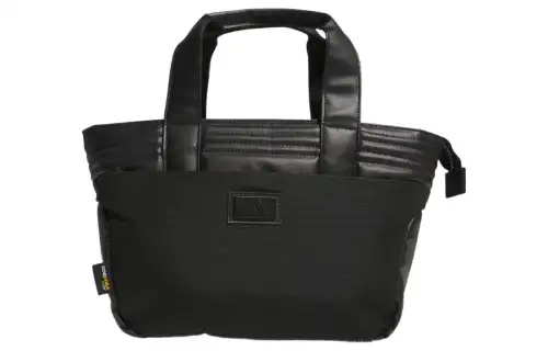 Adidas Zip Closure Nylon Tote Bag, Shopping Bag, Handbag Regular Men's Black
