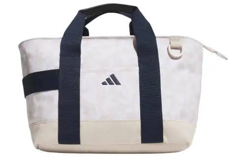 Adidas Recycled Material Handbag Unisex Clear Brown & White