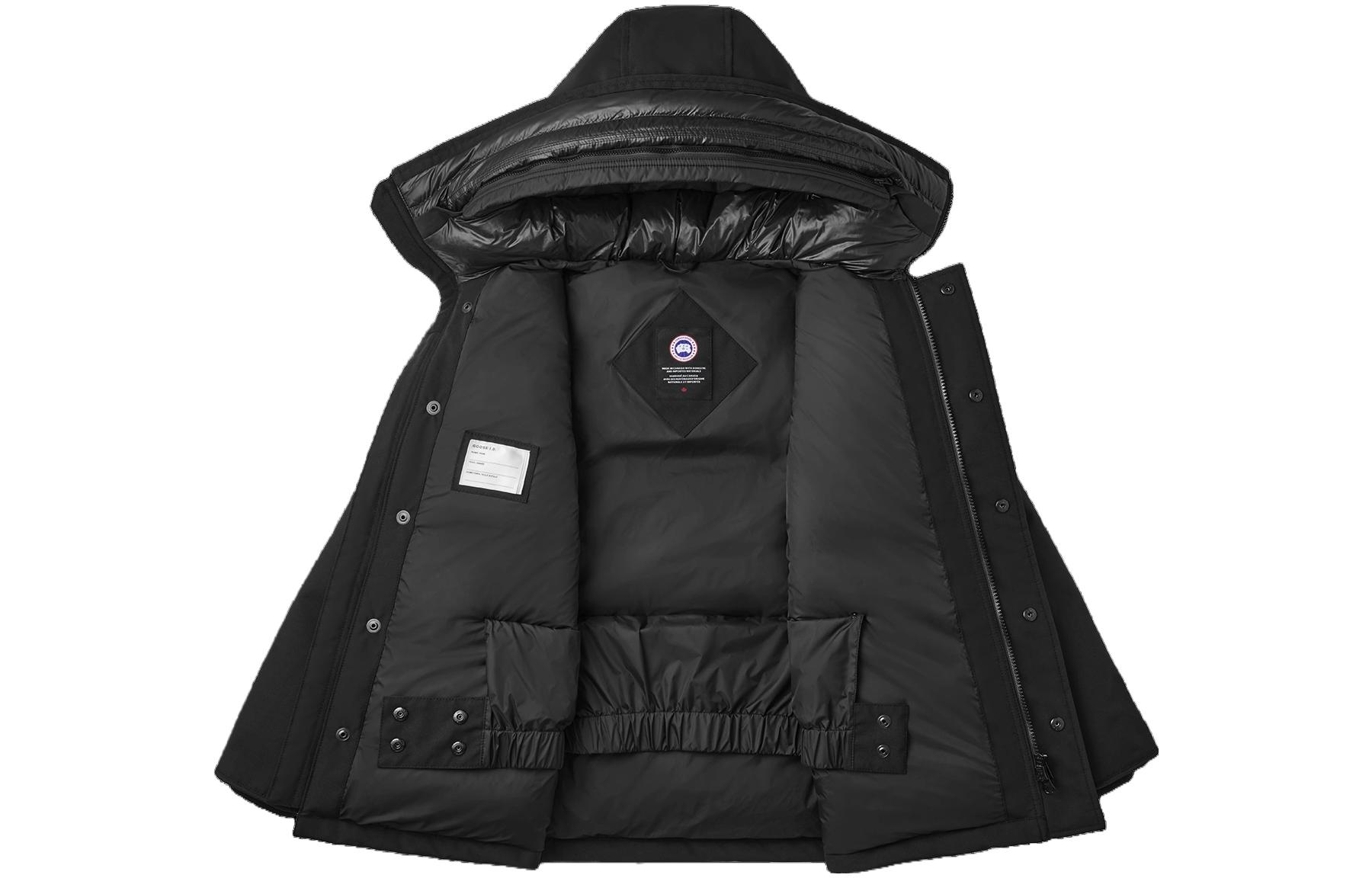 Женская куртка Canada Goose Logo (черный) — фото 2