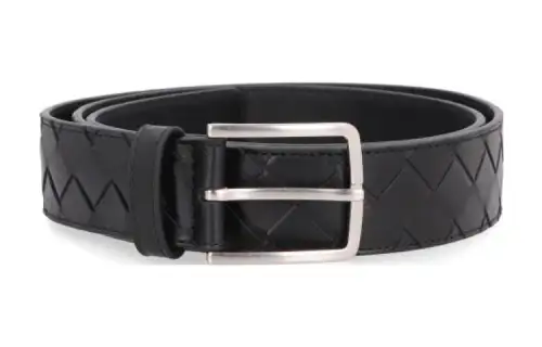 Bottega Veneta Woven Buckled Belt