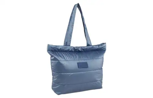 PUMA Athleisure Nylon Tote Bag, Shopping Bag, Handbag Women's Persian Blue