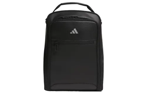 Adidas Polyurethane Faux Leather Shoe Bag Handbag Regular Men's Black