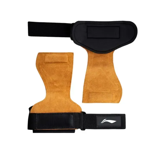 Li Ning, gloves for gym, hand cream, wristband, belt, wear-resistant non-slip bracelet for training for adults, clips included