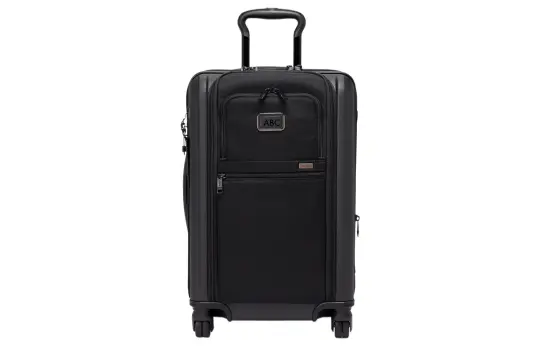 TUMI Polycarbonate Travel Suitcase Luggage 22 Inch Unisex Black