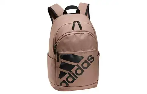 Adidas Polyester Backpack Regular Unisex Coffee