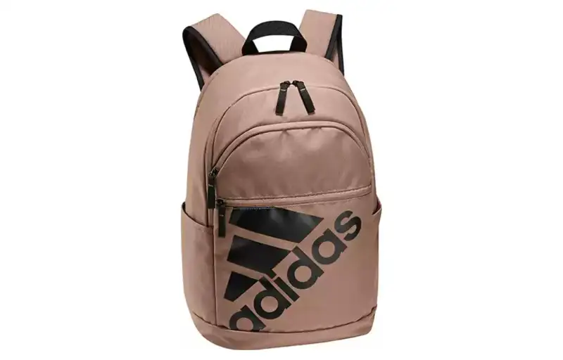 Adidas Polyester Backpack Regular Unisex Coffee