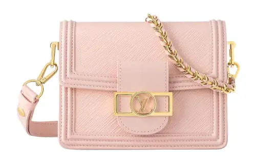 LOUIS VUITTON Dauphine Epi Leather Daphne Shoulder Bag, Crossbody Bag Mini Women's Pink