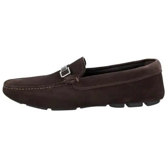 PRADA Loafers Men Brown