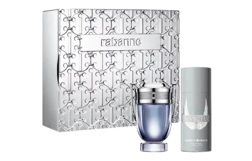 Paco Rabanne Christmas Limited Invictus Perfume Gift Set Rich EDT Perfume 100ml+Antiperspirant 150ml