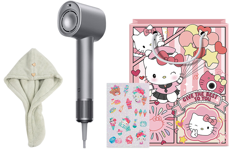 Xiaomi H701 hair dryer 1600W constant temperature quick drying high speed blowing water ion negative ion home hair care large air volume