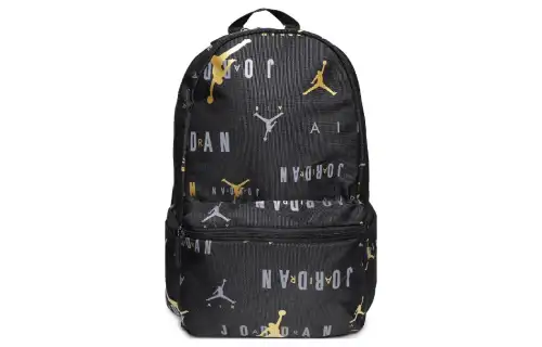 Jordan Polyester Backpack Regular Unisex Black