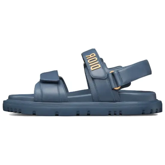 DIOR DiorAct Beach Sandals Women's Light Midnight Blue