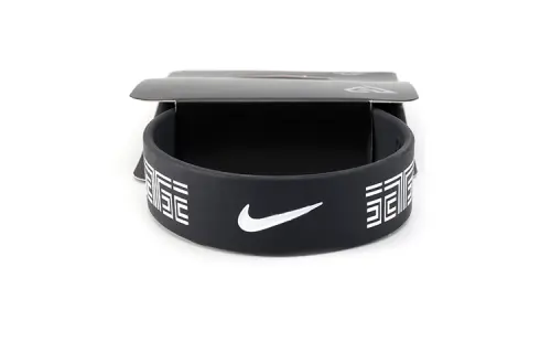 Nike Silicone Wristbands Unisex Black