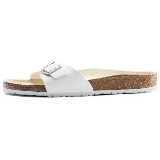 Birkenstock Slide Slippers Unisex White
