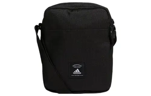 Adidas Athleisure Polyester Shoulder Bag, Crossbody Bag Regular Unisex Black