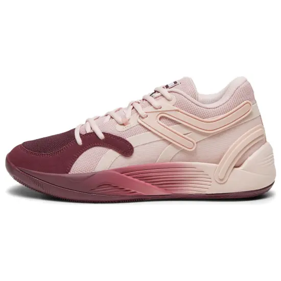 PUMA Trc Blaze Basketball Shoes Unisex Low-top Rose Pink