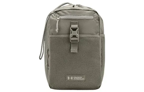 Under Armour Polyester Shoulder Bag, Crossbody Bag Regular Unisex Grove Green+Olive