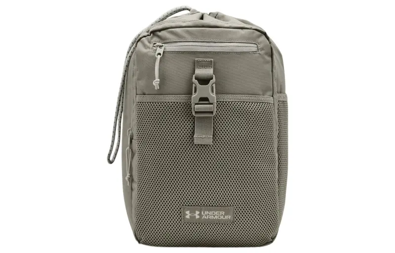 Under Armour Polyester Shoulder Bag, Crossbody Bag Regular Unisex Grove Green+Olive
