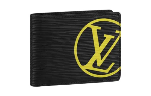 LOUIS VUITTON Epi Leather Wallet Regular Unisex Black