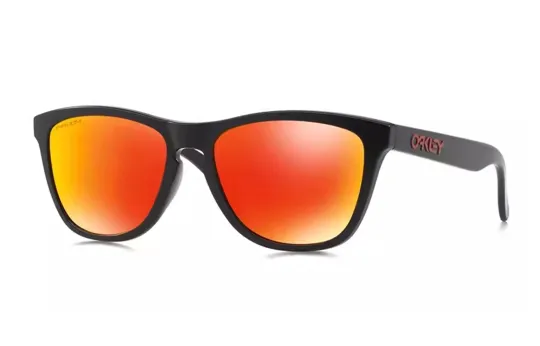 Oakley Irregular Shape Sunglasses Unisex Black