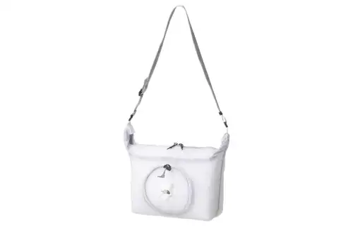 THE NORTH FACE 1.5L Athleisure Shoulder Bag, Crossbody Bag, Outdoor Bag Ultra Light Nylon White Unisex