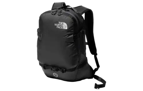 THE NORTH FACE 18L Backpack Outdoor Bag Striped Jacquard Nylon Black Unisex