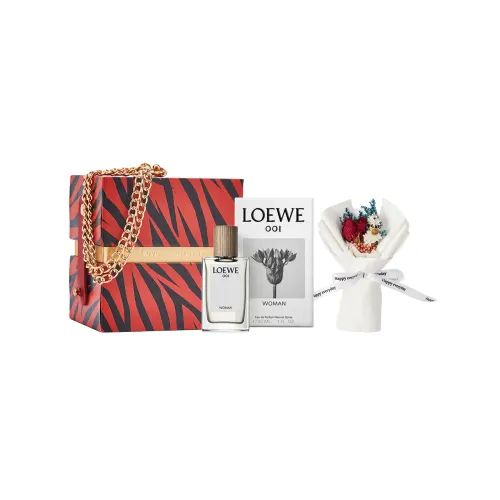 LOEWE Loewe After Morning Women's Perfume Set Perfume EDP Elegant and Mysterious Red Stripe Gift Box