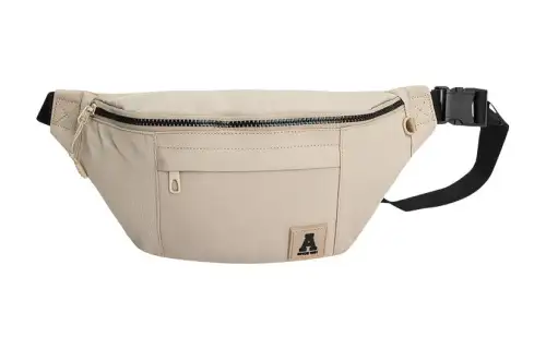Anta Fabric Sling Bag, Fanny Pack Unisex Khaki