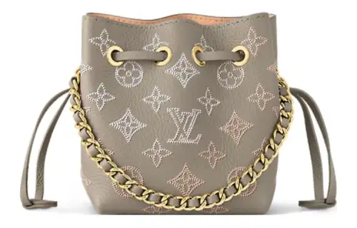 LOUIS VUITTON Engraved Perforated Cow Leather Moonlight Goddess Bucket Bag, Shoulder Bag, Crossbody Bag Regular Women's
