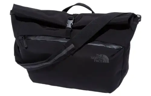 THE NORTH FACE 15L Handbag, Shoulder Bag, Outdoor Bag Cotton With Nylon Black Unisex