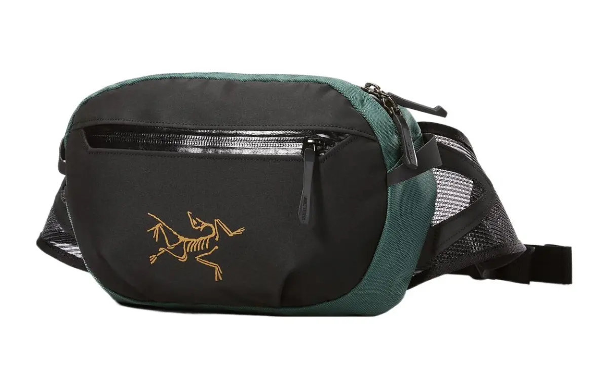 Arc'teryx Arro 2.5L Fanny Pack Outdoor Bag Nylon Black Magic Unisex