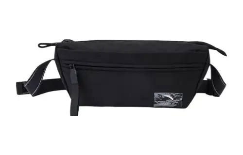 Anta Fabric Sling Bag, Crossbody Bag, Shoulder Bag Unisex Basic Black