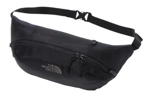 THE NORTH FACE 3L Fanny Pack Outdoor Bag Recycled Nylon Black Unisex