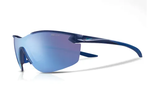 Nike Injection molded Irregular Shape Sunglasses Unisex Marine Blue