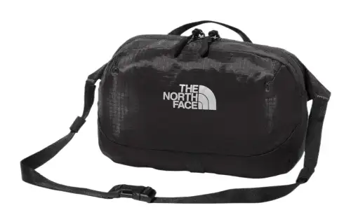 THE NORTH FACE 2L Portable One Shoulder Crossbody Fanny Pack Outdoor Bag Tear Resistant Nylon Black Unisex