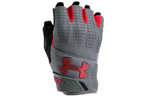 Under Armour Polyamide Sports Training Glove Men's Black Gray