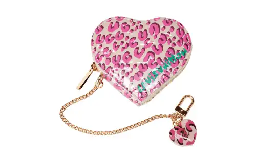 LOUIS VUITTON Patent Leather Coin Purse Women's Pink Purple