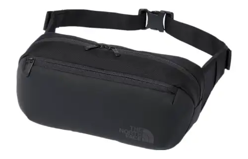THE NORTH FACE 4L Fanny Pack Outdoor Bag Nylon Black Men's