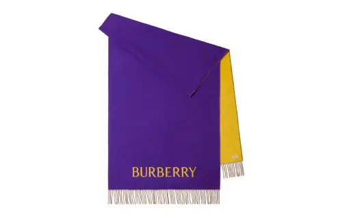 【Previous Season】rose-print cashmere scarf