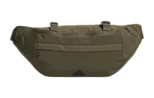 Adidas Polyester Crossbody Bag, Fanny Pack Regular Unisex Army Green