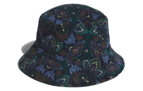 Adidas Originals Cotton Corduroy Bucket Hats Unisex Blue