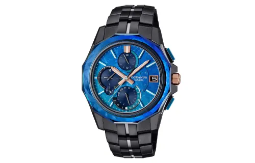 CASIO Men OCEANUS Blue Watch