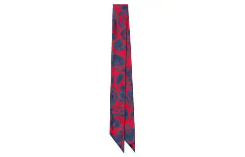 Burberry Water Rose Silk Scarf
