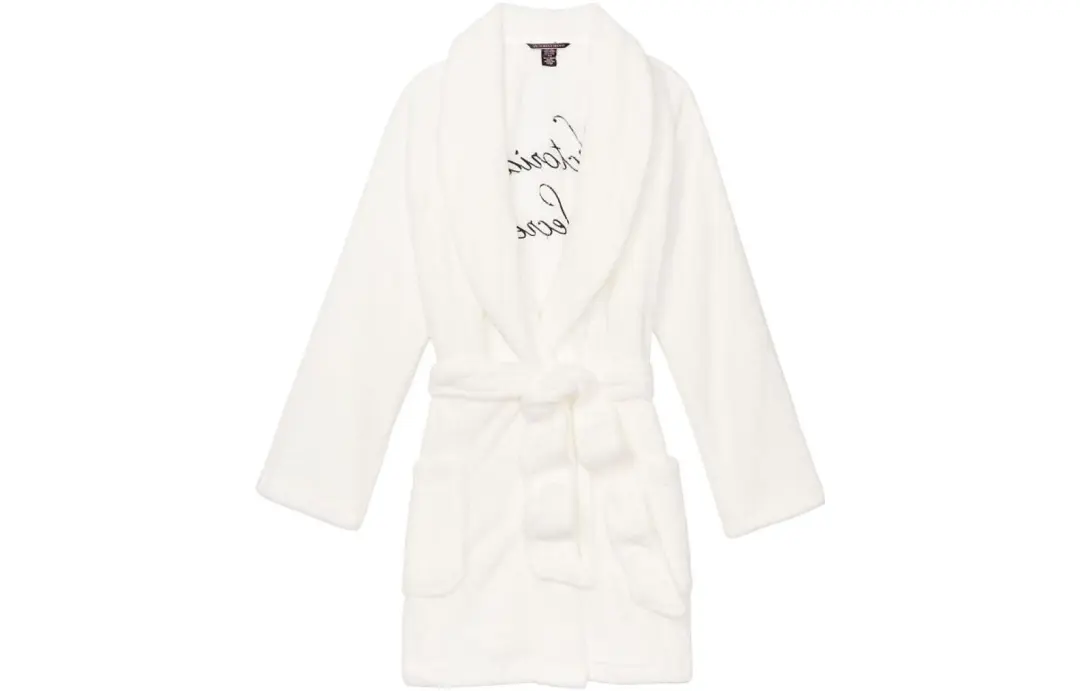 Victoria's Secret Sleep Robe Women's White